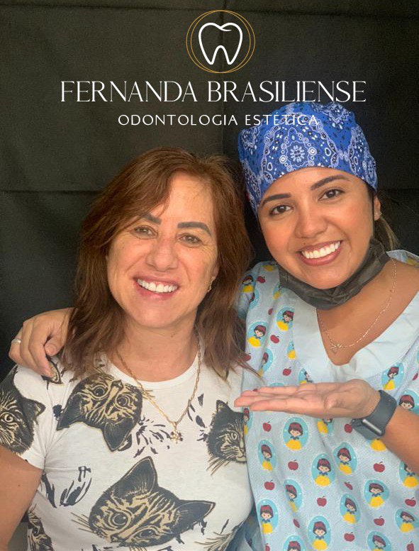 Dra Fernanda e paciente mulher